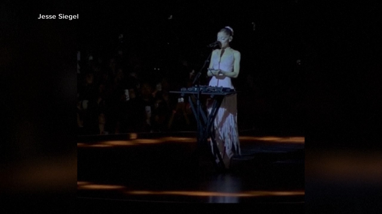 Source-feed image associated with Ariana Grande speaks out on stepping back from public eye after tour ends