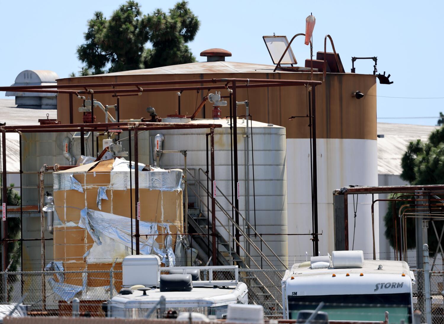 Source-feed image associated with O.C. chemical crisis prompts safety-record review, Newsom says