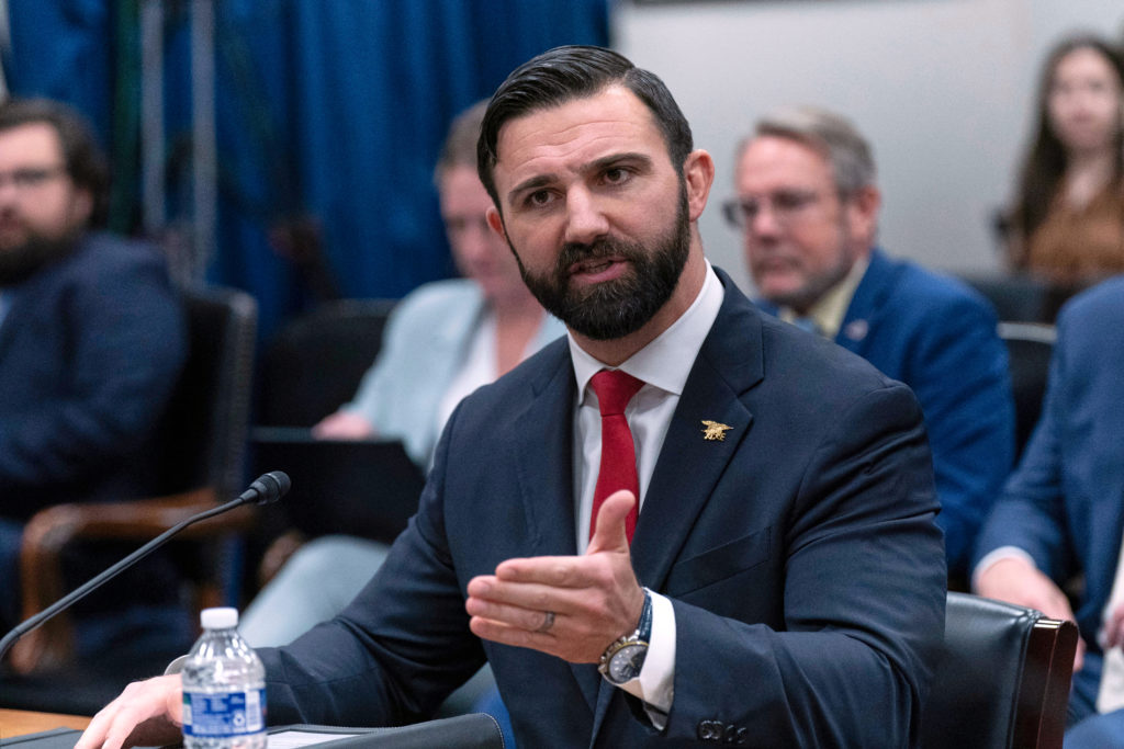 Source-feed image associated with Senate confirms Cameron Hamilton to lead FEMA and clears 73 other Trump nominees