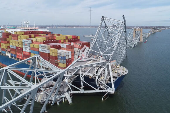 Source-feed image associated with Judge Throws Out Bulk of Economic Claims Over Baltimore Bridge Tragedy