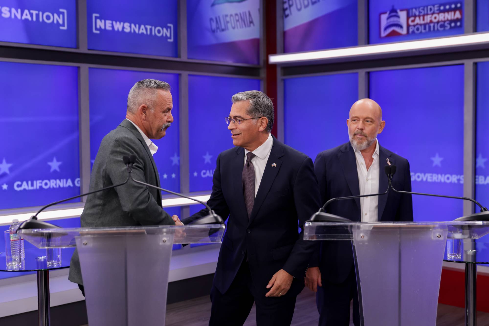 Source-feed image associated with Becerra, Hilton Lead in California Governor’s Race Poll Ahead of June Primary
