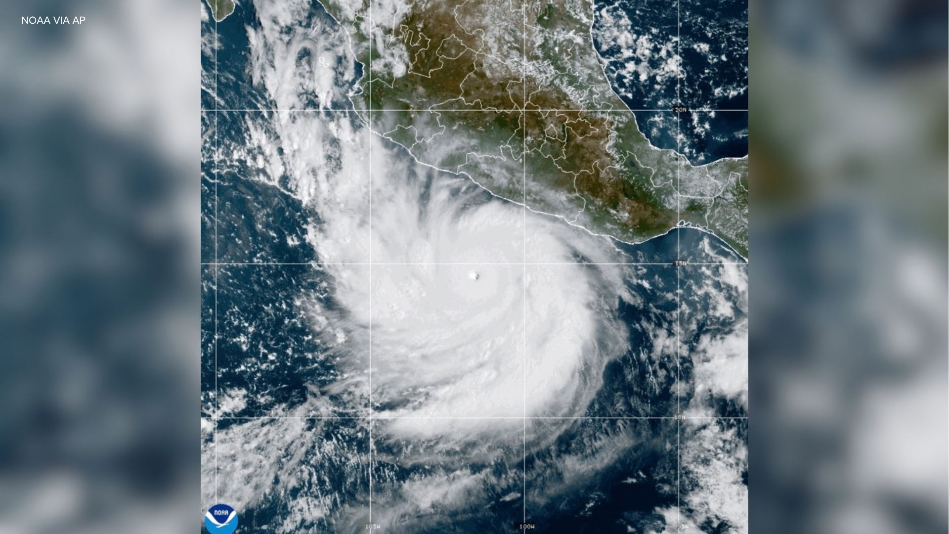 Image from linked report: Hurricane Polo off Mexican coast is among 'the strongest storms ever,' fueled by El Niño