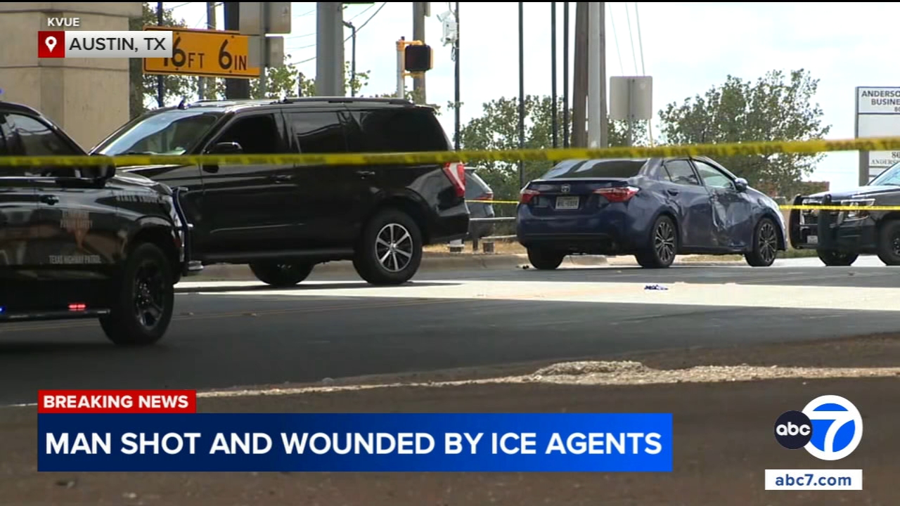 Image from linked report: ICE agent shoots and wounds man in Austin, Texas, officials say
