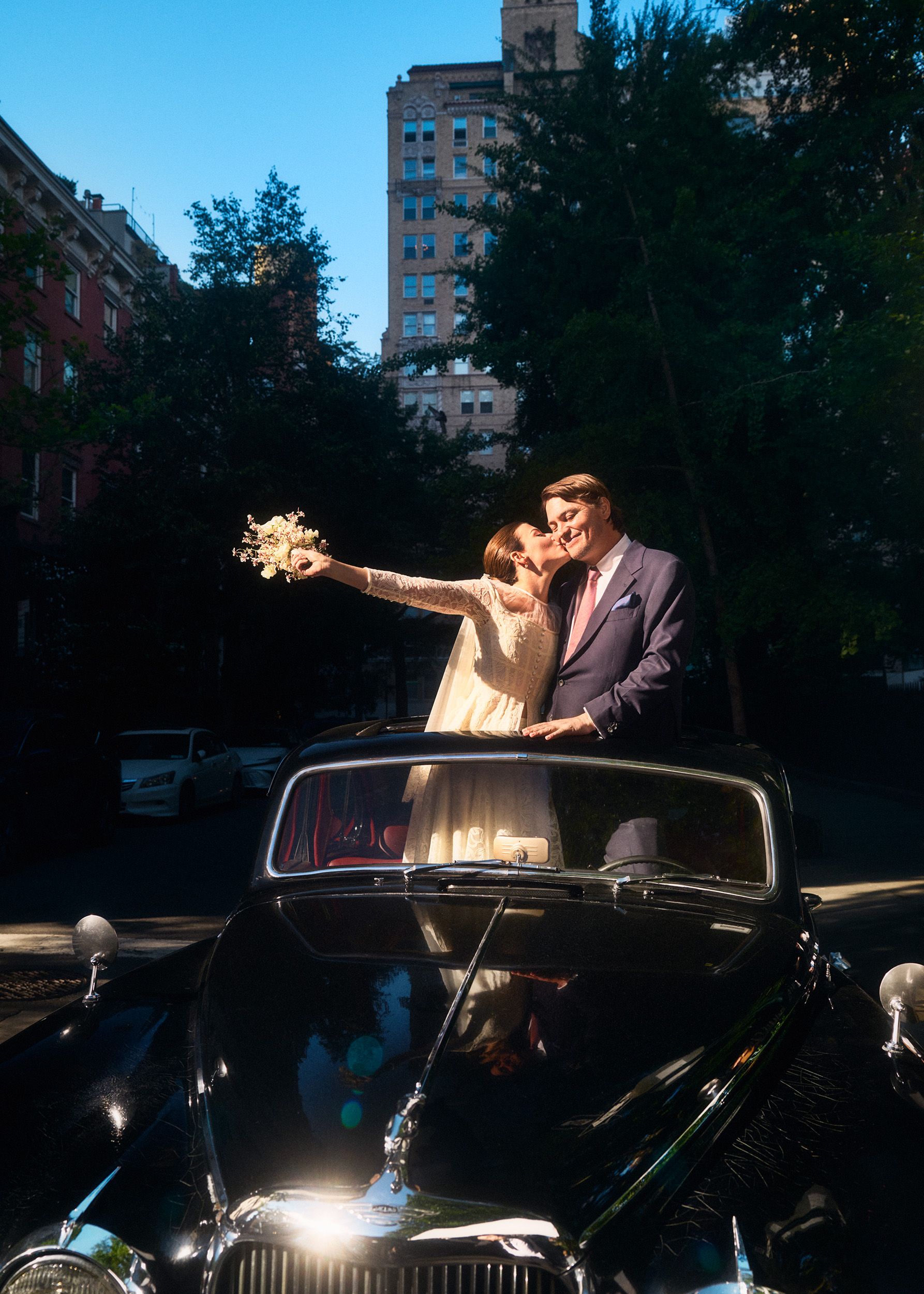 Source-feed image associated with Markarian Founder Ali O’Neill Designed 4 Custom Dresses for Her New York City Wedding Weekend