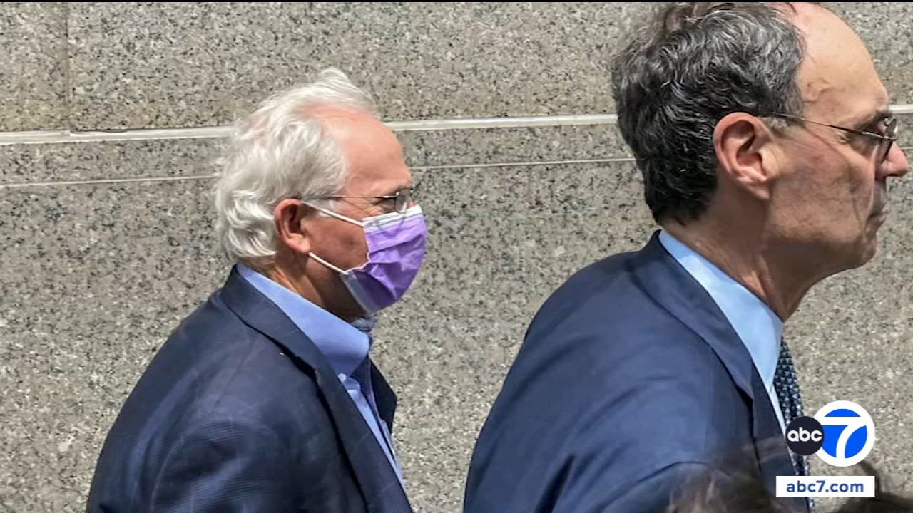 Source-feed image associated with Trump issues pardon to former Republican Indiana congressman convicted of insider trading