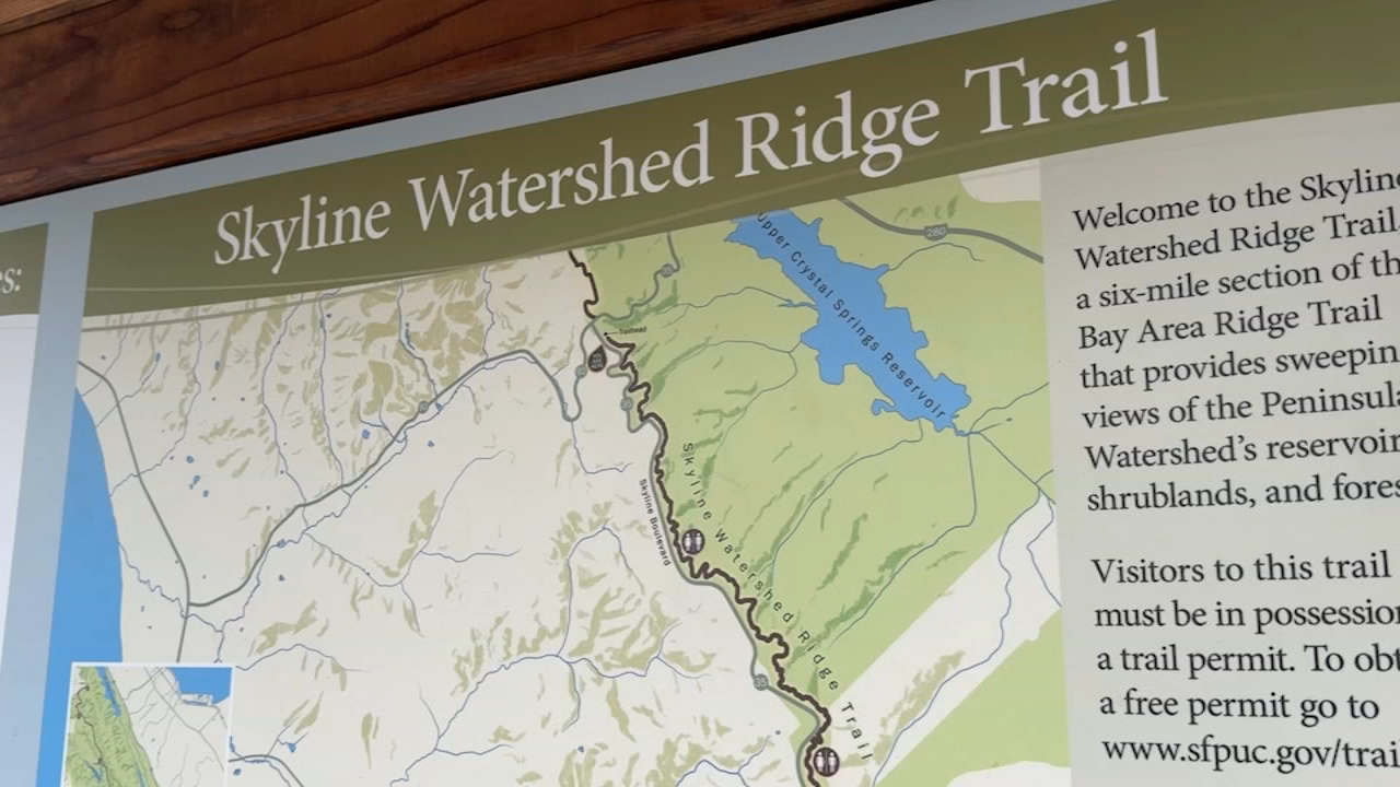 Image from linked report: Popular new Skyline Watershed Ridge Trail on Peninsula faces growing pains, safety concerns