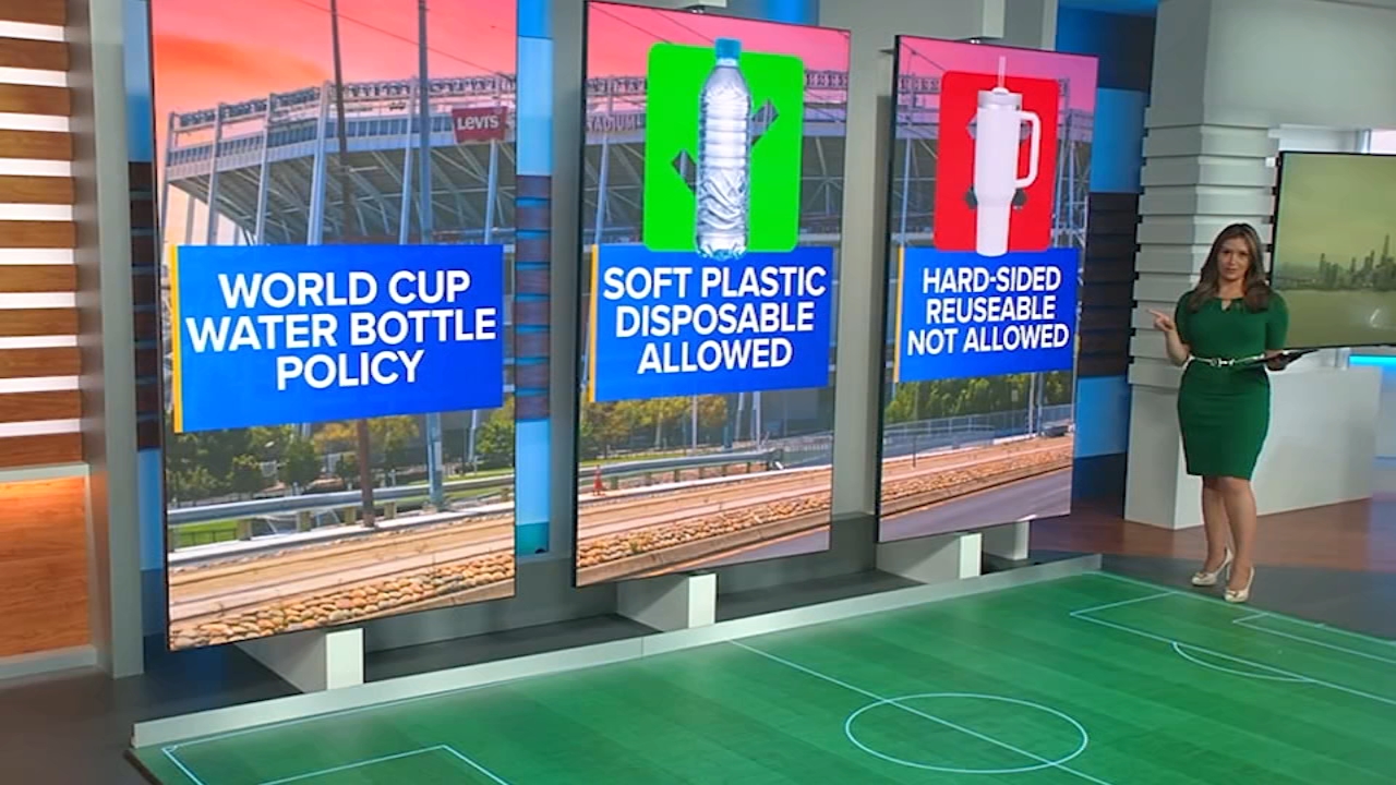 Source-feed image associated with Here's what you're allowed to bring inside World Cup match starring Team USA at Levi's Stadium
