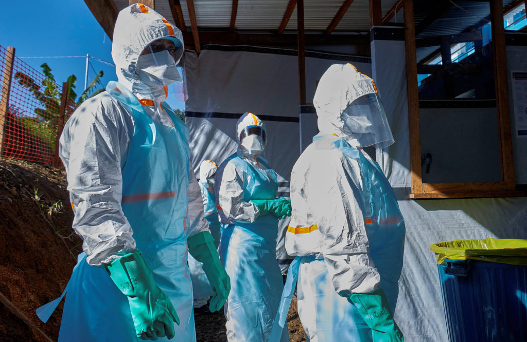 Source-feed image associated with Residents in eastern Congo cling to hope as a new Ebola treatment trial begins