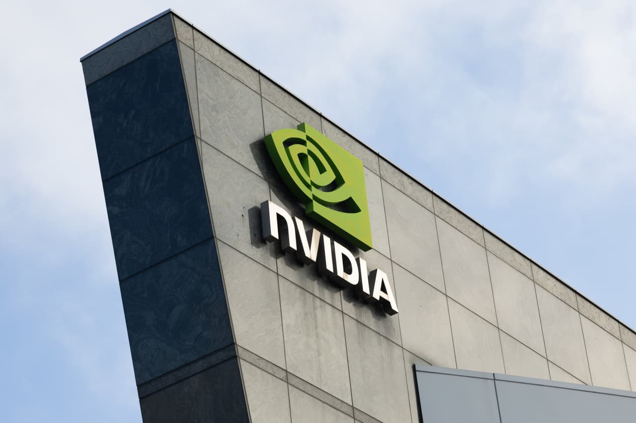 Image from linked report: Nvidia and other chip stocks face renewed pressure as AI fears swell