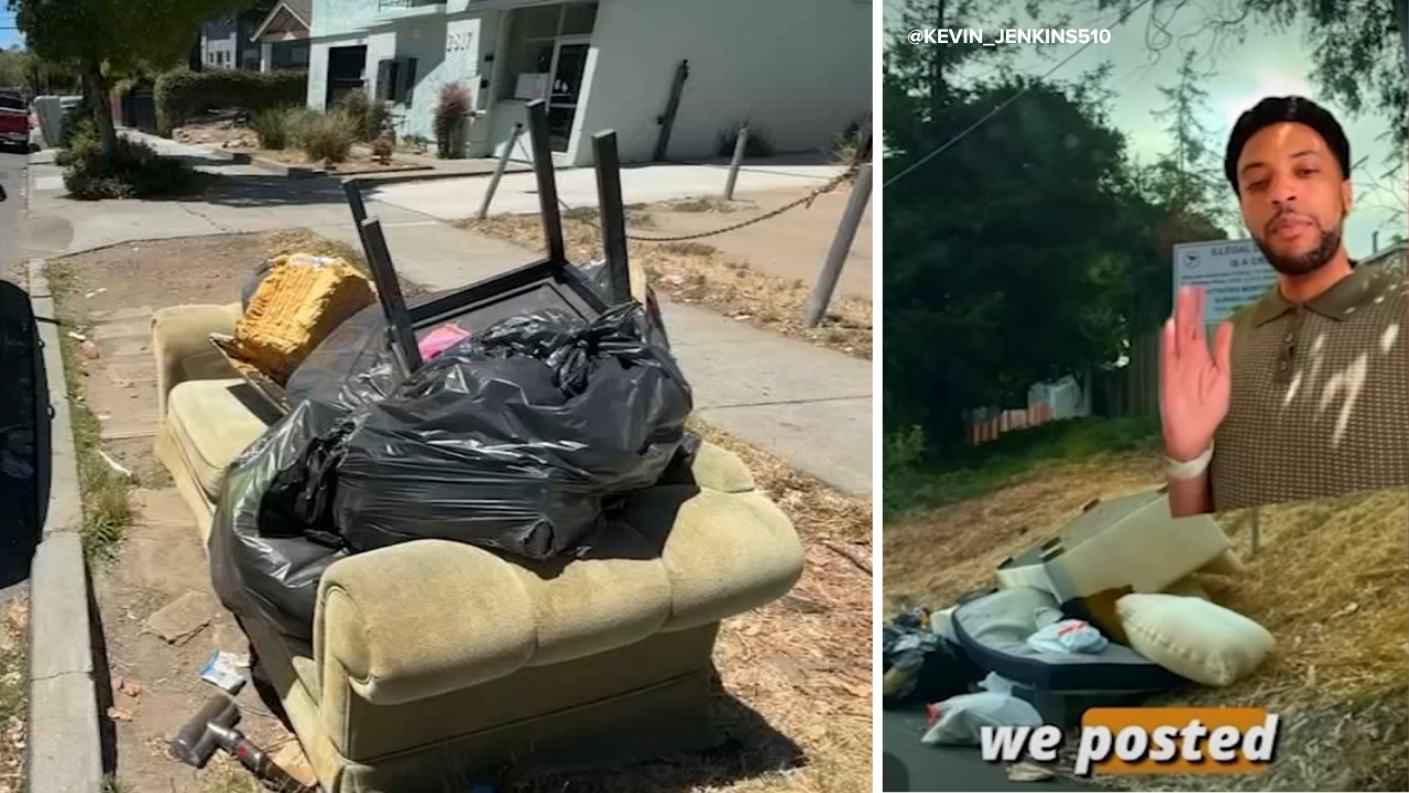 Source-feed image associated with 'To Catch a Dumper': Oakland leader uses social media, offers $500 reward to catch illegal dumping