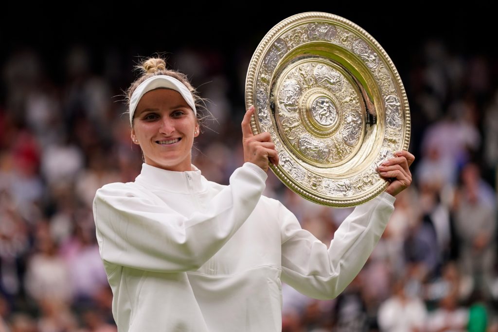 Source-feed image associated with Former Wimbledon champion Marketa Vondrousova suspended 4 years for refusing doping test