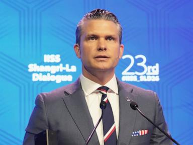 Source-feed image associated with Female Navy officers say they fear a career cap after Hegseth cuts women from promotions list
