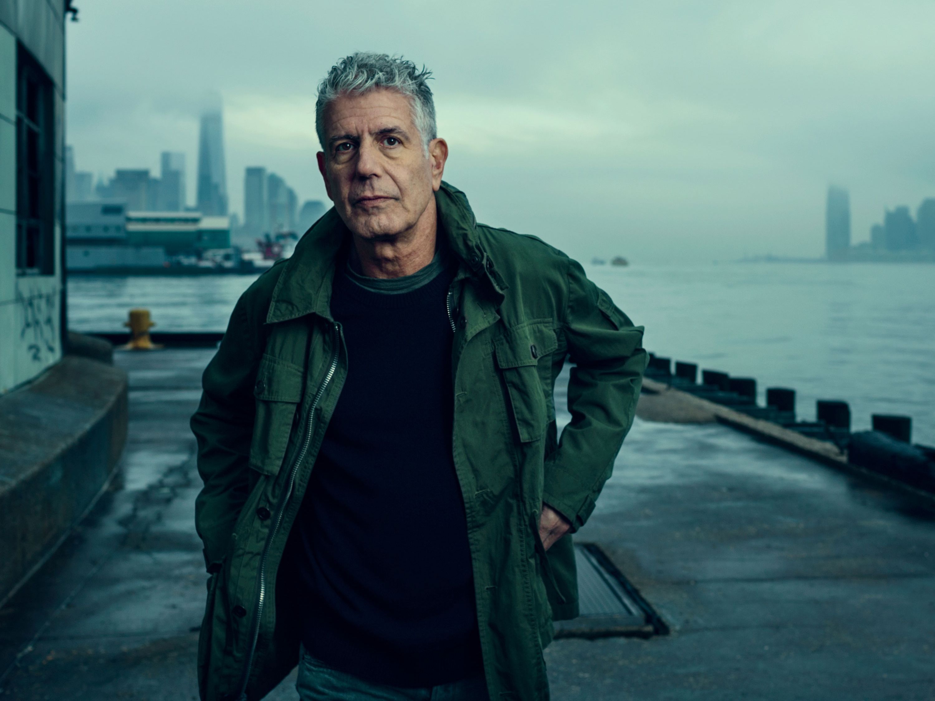 Source-feed image associated with From the Archives: How Anthony Bourdain Brought a Food Hall to New York's Waterfront