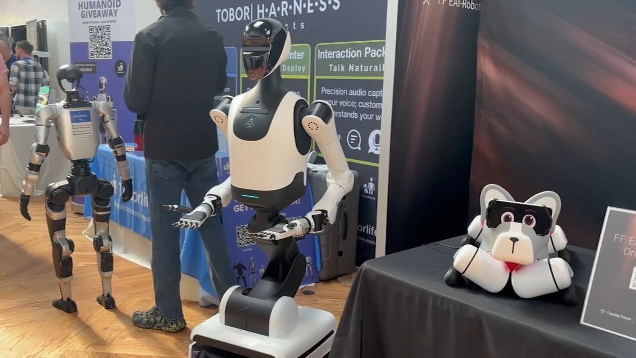 Source-feed image associated with Cutting-edge robotics, AI on display as hundreds gather at San Francisco conference