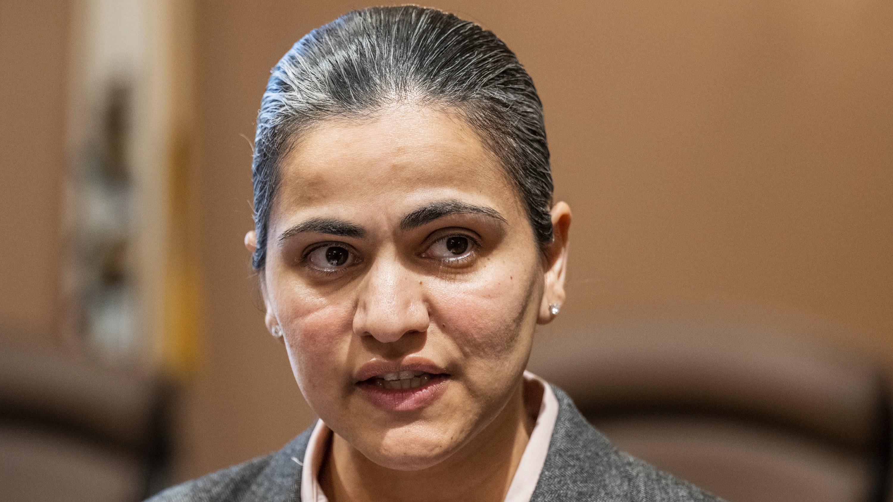 Source-feed image associated with State Sen. Aisha Wahab takes early lead in race to replace ex-Congressman Eric Swalwell