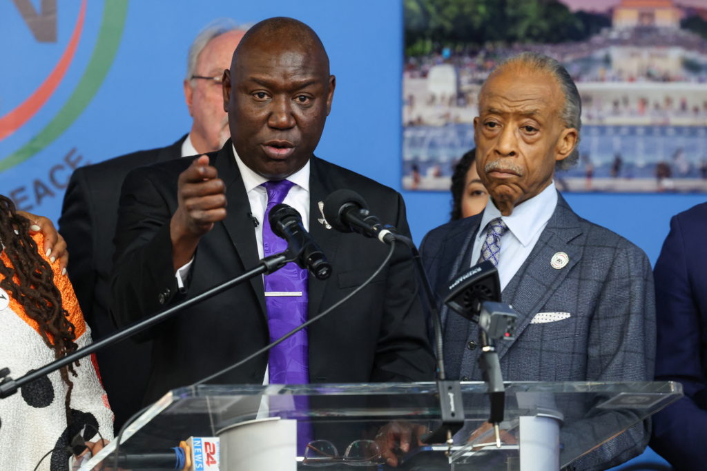 Source-feed image associated with WATCH LIVE: Nolan Wells' family calls for probe into teen's death with attorney Ben Crump