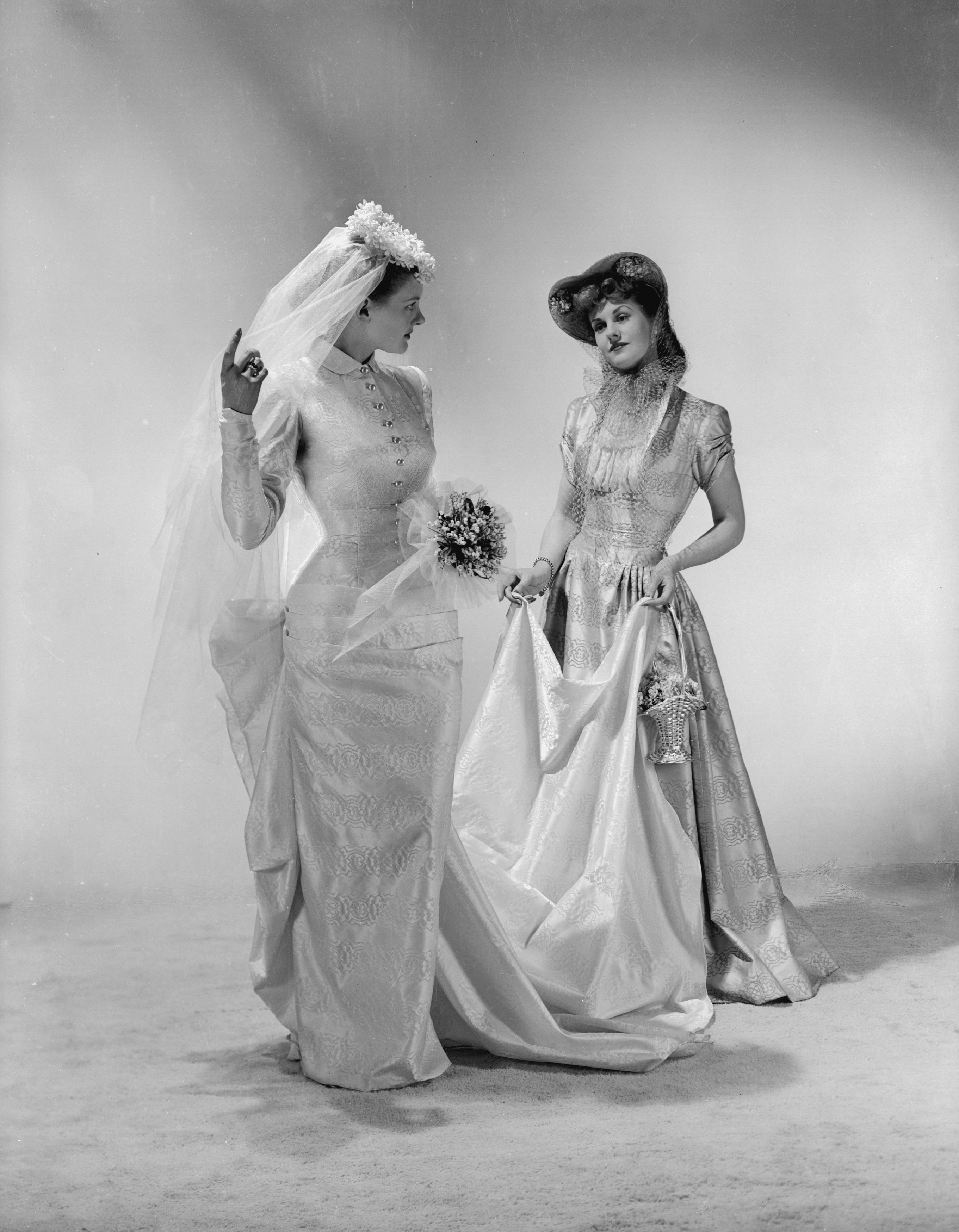 Image from linked report: Wedding Dress Bustles: The Best Types to Shorten Your Train