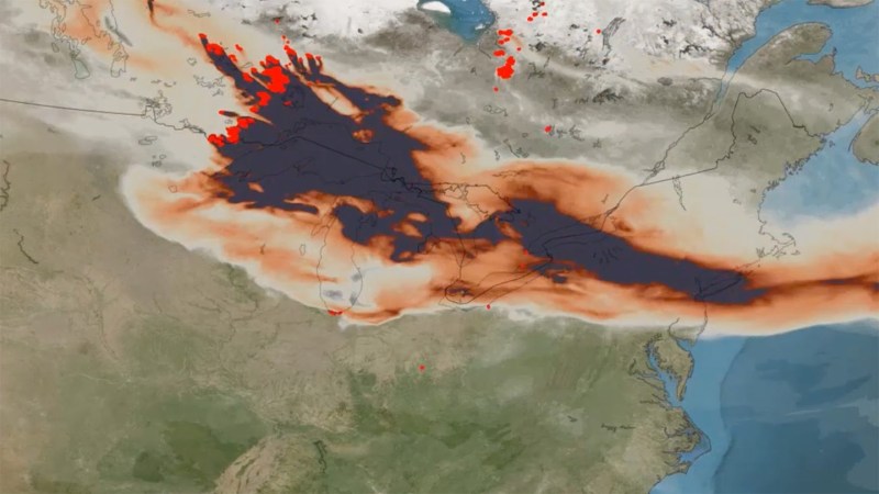 Source-feed image associated with What’s to blame for Canada’s wildfires?