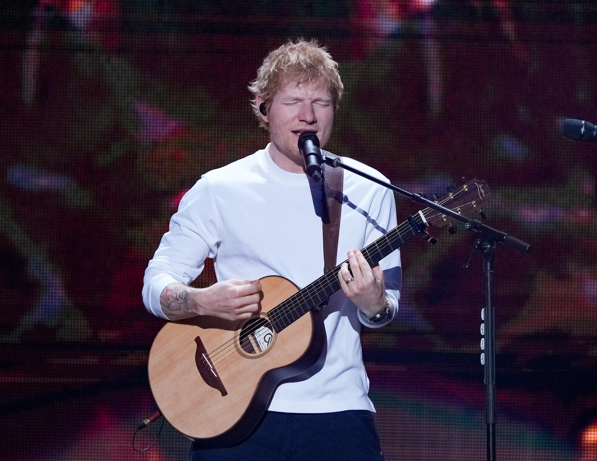 Image from linked report: Ed Sheeran’s Concerts Canceled at Robert Kraft’s Gillette Stadium Due to Storm