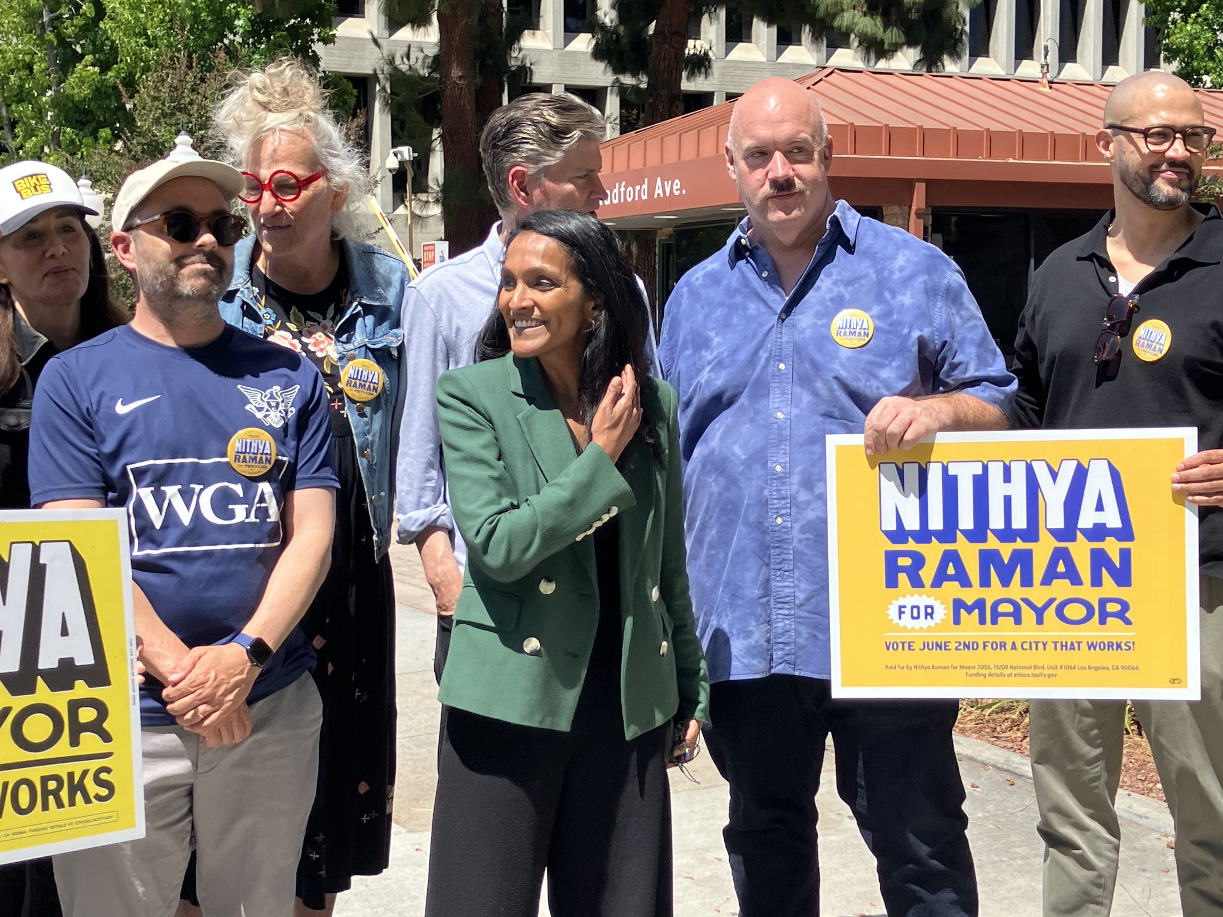 Source-feed image associated with Nithya Raman Calls on Governor Candidates to Back Uncapped Film Credits