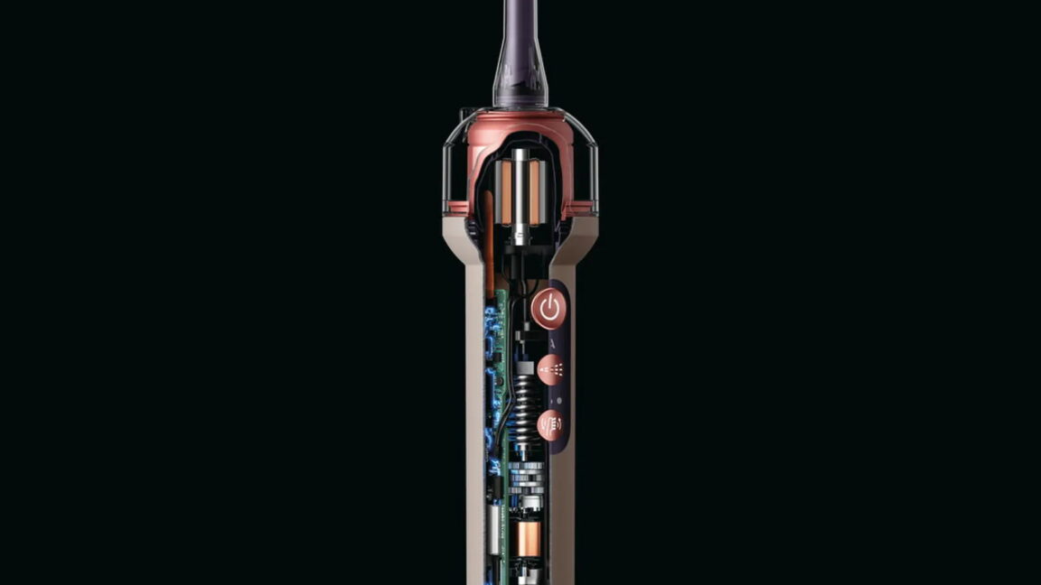 Image from linked report: Dyson’s most overengineered gadget may have a waterproofing problem