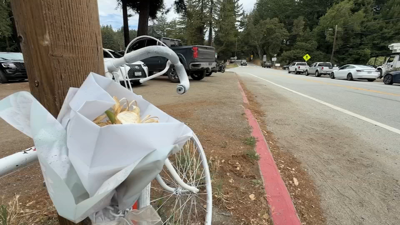 Source-feed image associated with Bicyclist's death renews safety concerns on mountainous San Mateo Co. roads: 'Not your racetrack'