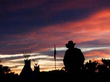 Source-feed image associated with Native Americans commemorate victory at Little Bighorn with horse races, dance, song