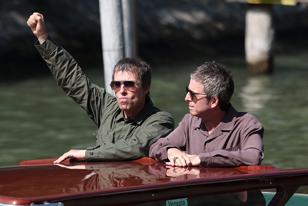 Source-feed image associated with Liam and Noel Gallagher Skip Oasis Documentary Press Conference at Venice Film Festival