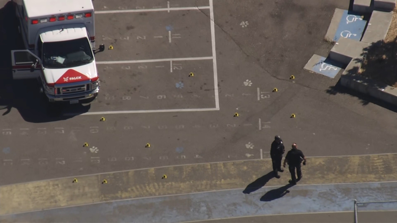 Source-feed image associated with Person killed, another injured in shooting on campus of East Oakland adult education center