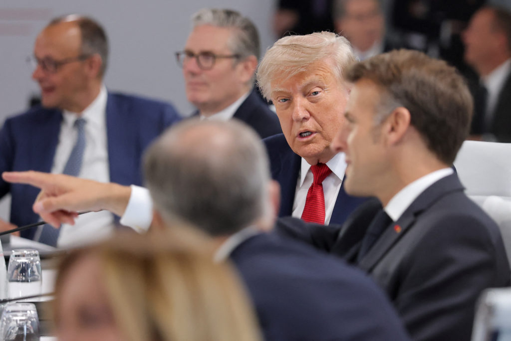 Source-feed image associated with Takeaways from the G7: Trump's new attitude toward allies buoyed by their praise for Iran deal
