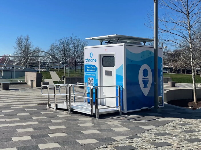 Source-feed image associated with Metro LA's 'Throne' public restrooms hit 1 million uses