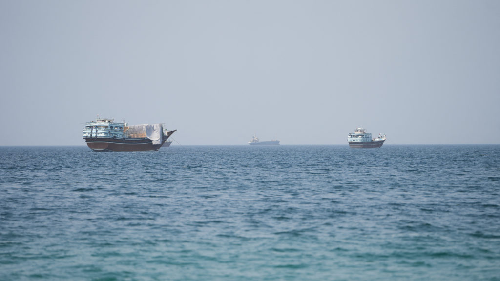 Source-feed image associated with A deal with Iran over the Strait of Hormuz may require a compromise from Trump