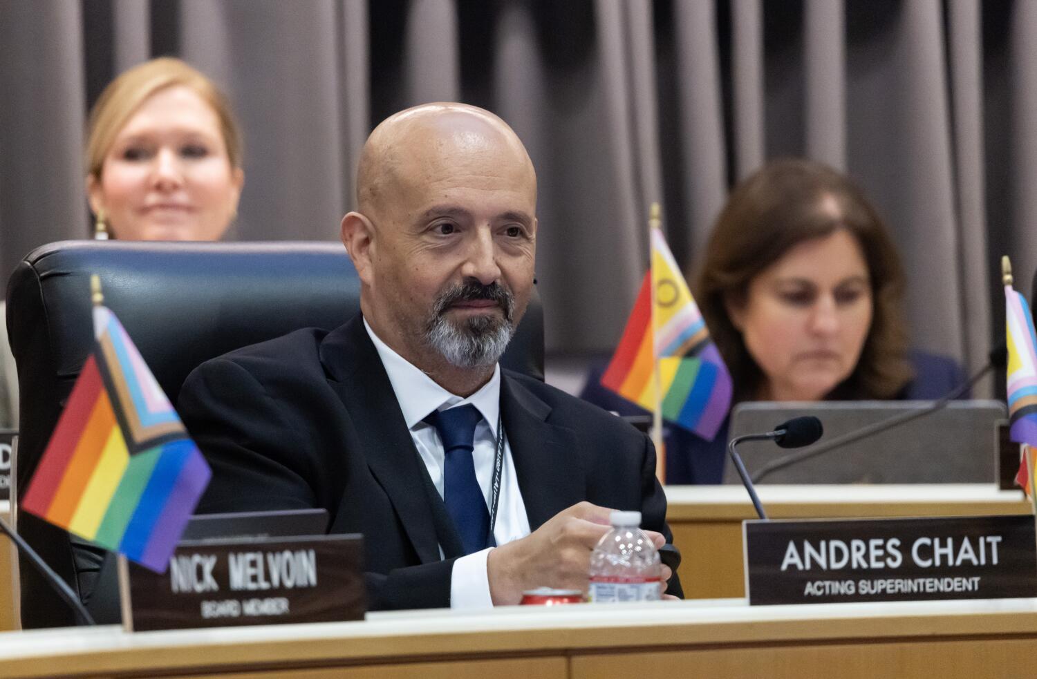Source-feed image associated with Andrés Chait selected to lead LAUSD three days after Carvalho's resignation