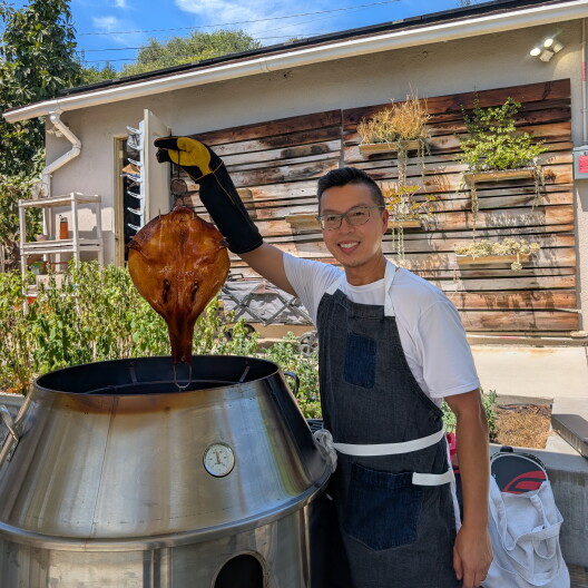 Source-feed image associated with By day, he’s a radiologist. For kicks, he’s That Peking Duck Guy