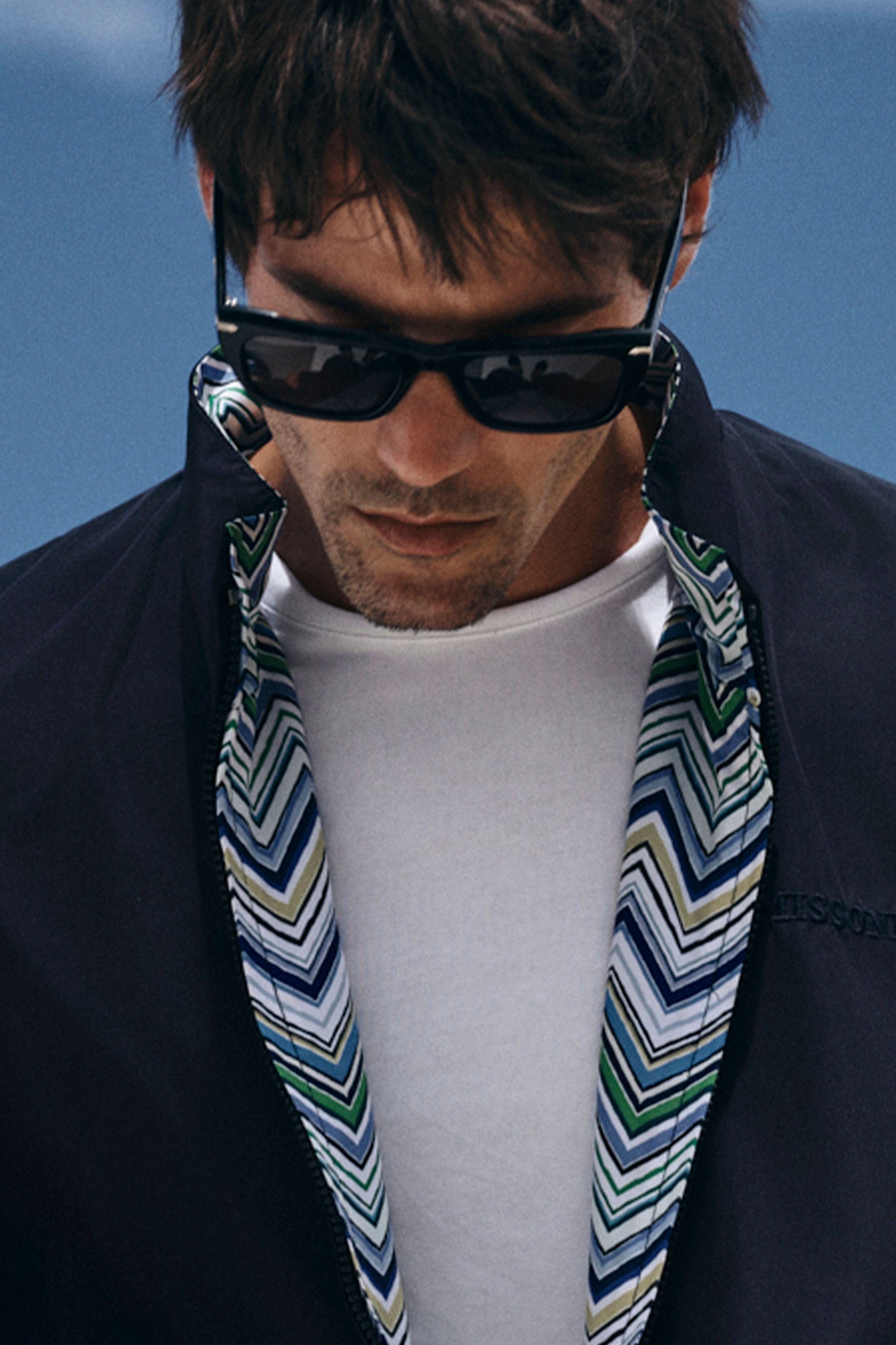 Source-feed image associated with Missoni Spring 2027 Menswear