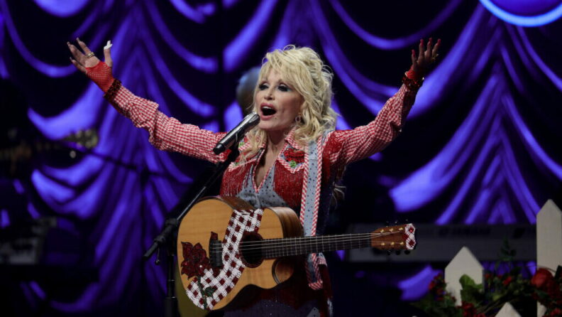 Source-feed image associated with Dolly Parton, music star, actor and beloved figure who spanned generations has died at 80