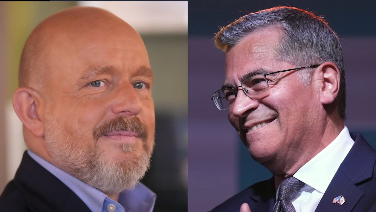 Source-feed image associated with Hilton, Becerra hold leads in tight CA governor's race: Here's what it could mean for November
