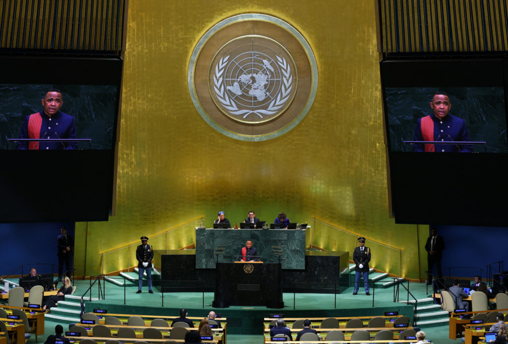 Image from linked report: WATCH LIVE: Day 3 of the 2026 United Nations General Assembly