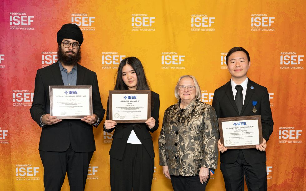 Source-feed image associated with IEEE Presidents’ Scholarship Honors Teen Innovators
