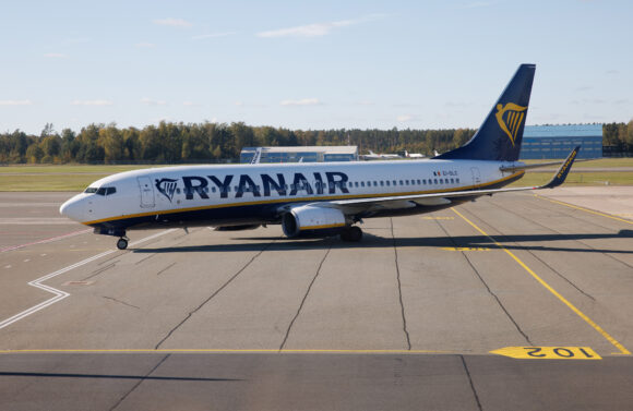 Source-feed image associated with Ryanair Passenger Partly Sucked From Jet After Window Breaks