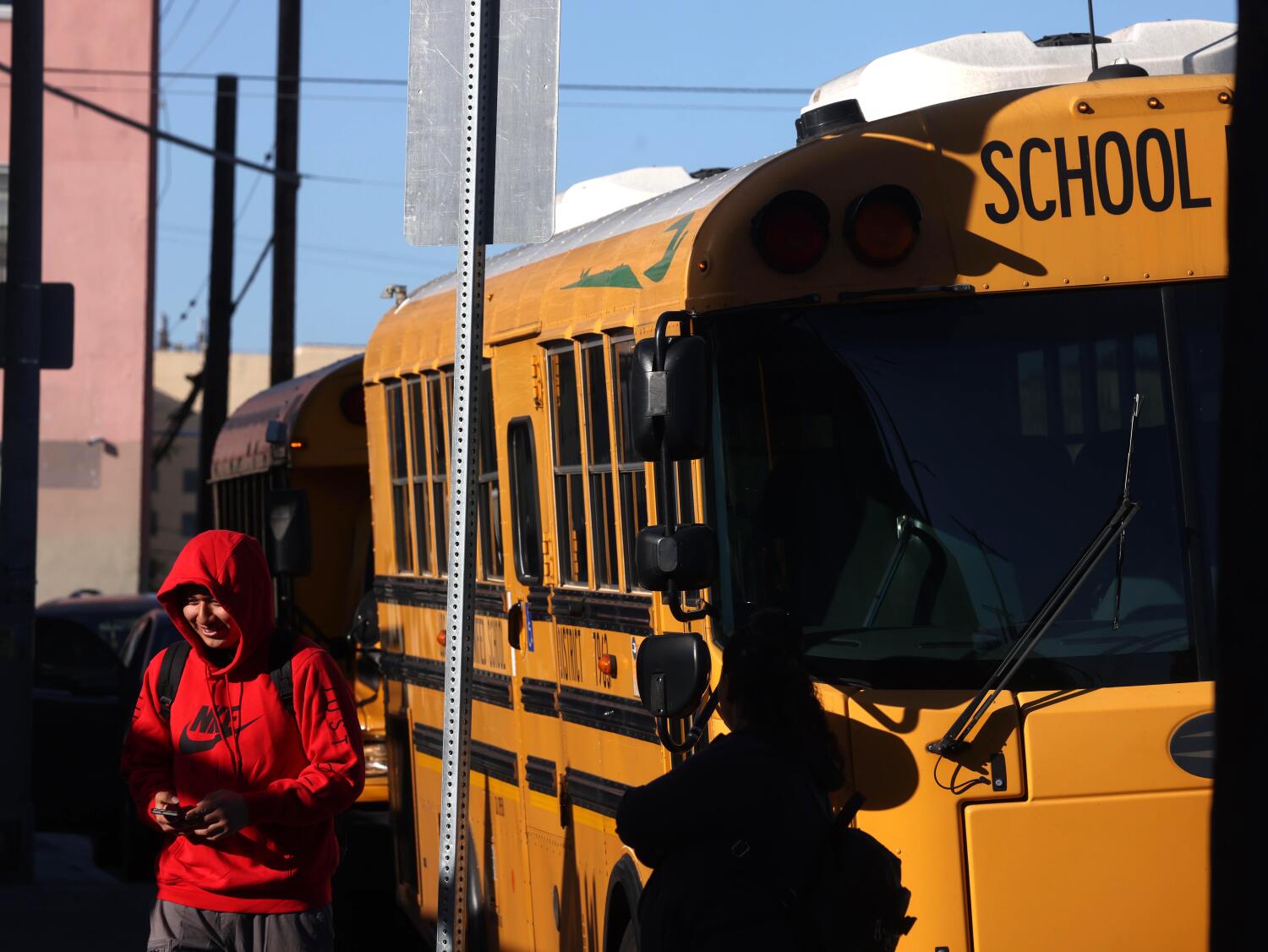 Source-feed image associated with LAUSD school board incumbents far ahead in partial returns