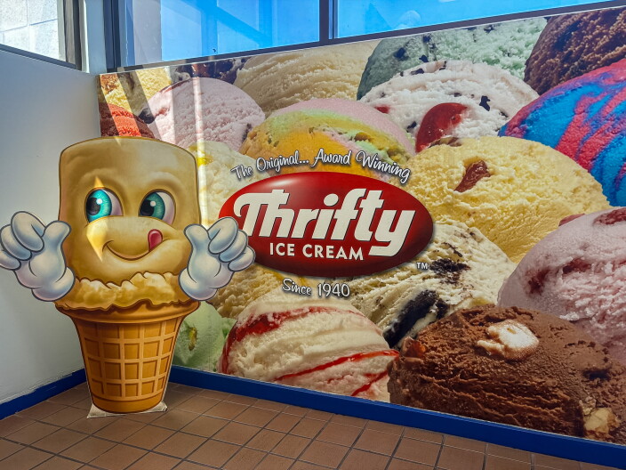 Source-feed image associated with I got a golden ticket to tour Thrifty's ice cream factory. Here's what it was like