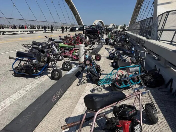 Source-feed image associated with Can you ride a minibike on LA streets? Here's what the law says