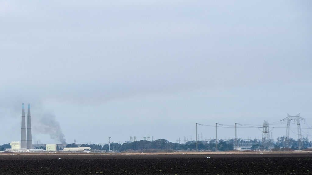 Source-feed image associated with Watch live: Moss Landing battery facility reignites 1.5 years after fire