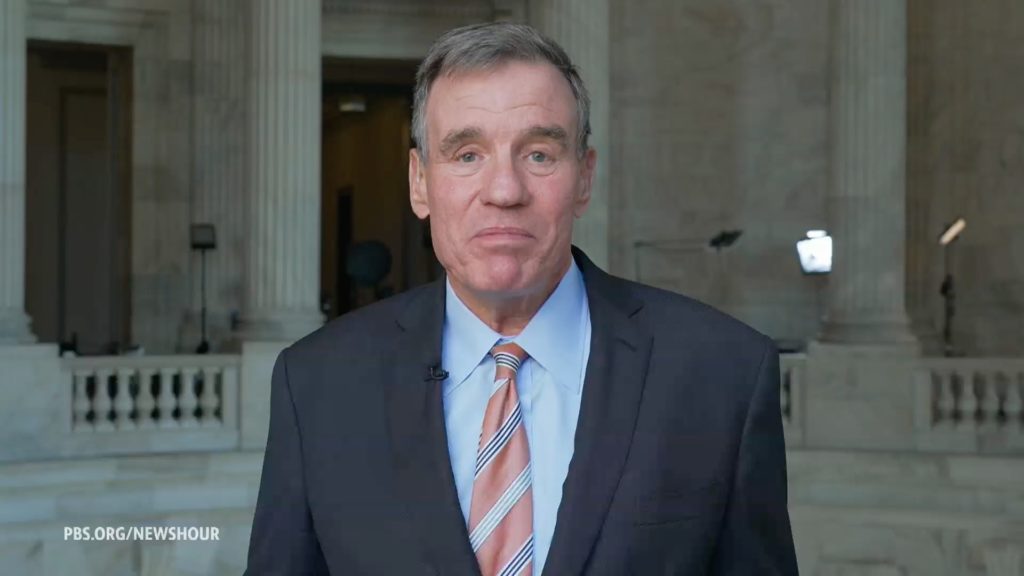Source-feed image associated with Sen. Mark Warner says U.S. can strengthen AI safety without losing race to China
