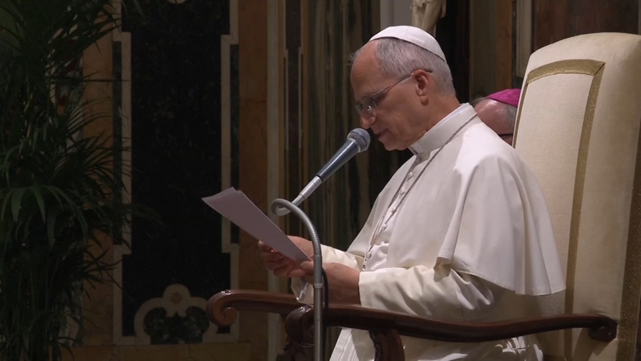 Image from linked report: Pope Leo warns a 'paradise of machines' could undermine humanity as he opens France trip