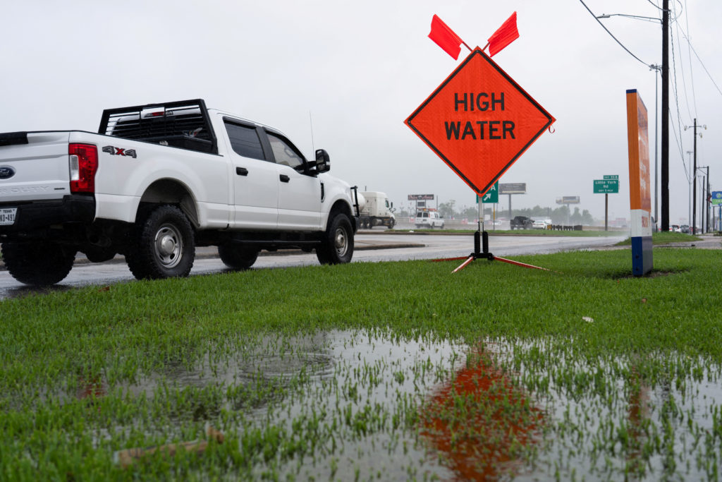 Source-feed image associated with News Wrap: Tropical Storm Arthur brings flooding threat to Gulf Coast