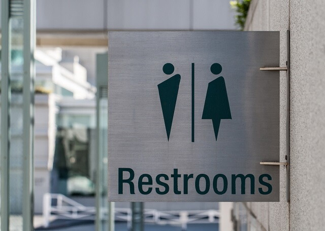 Source-feed image associated with Why public bathrooms are hard to come by in LA, according to a historian