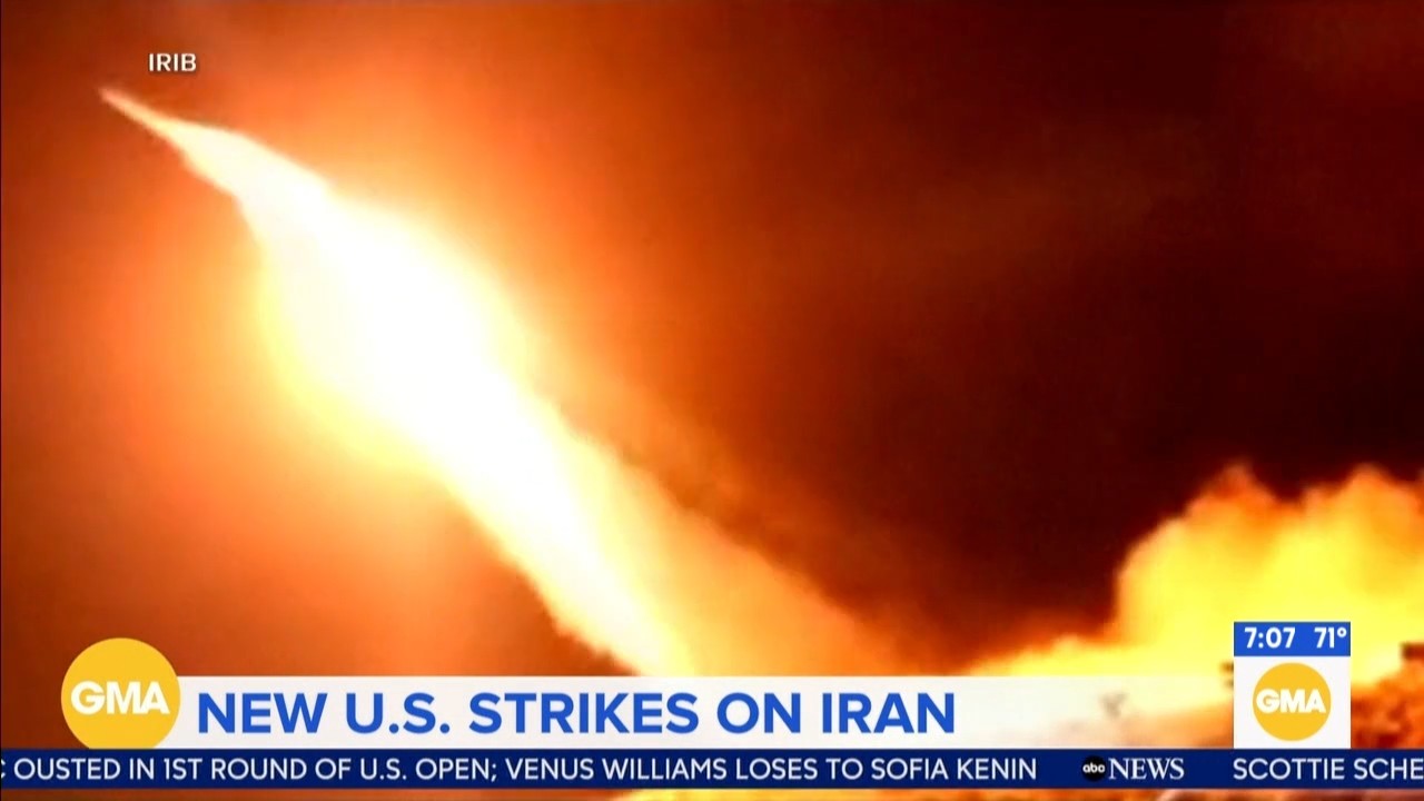 Source-feed image associated with World shares are mixed and oil prices surge after US strike on Iranian rocket launchers