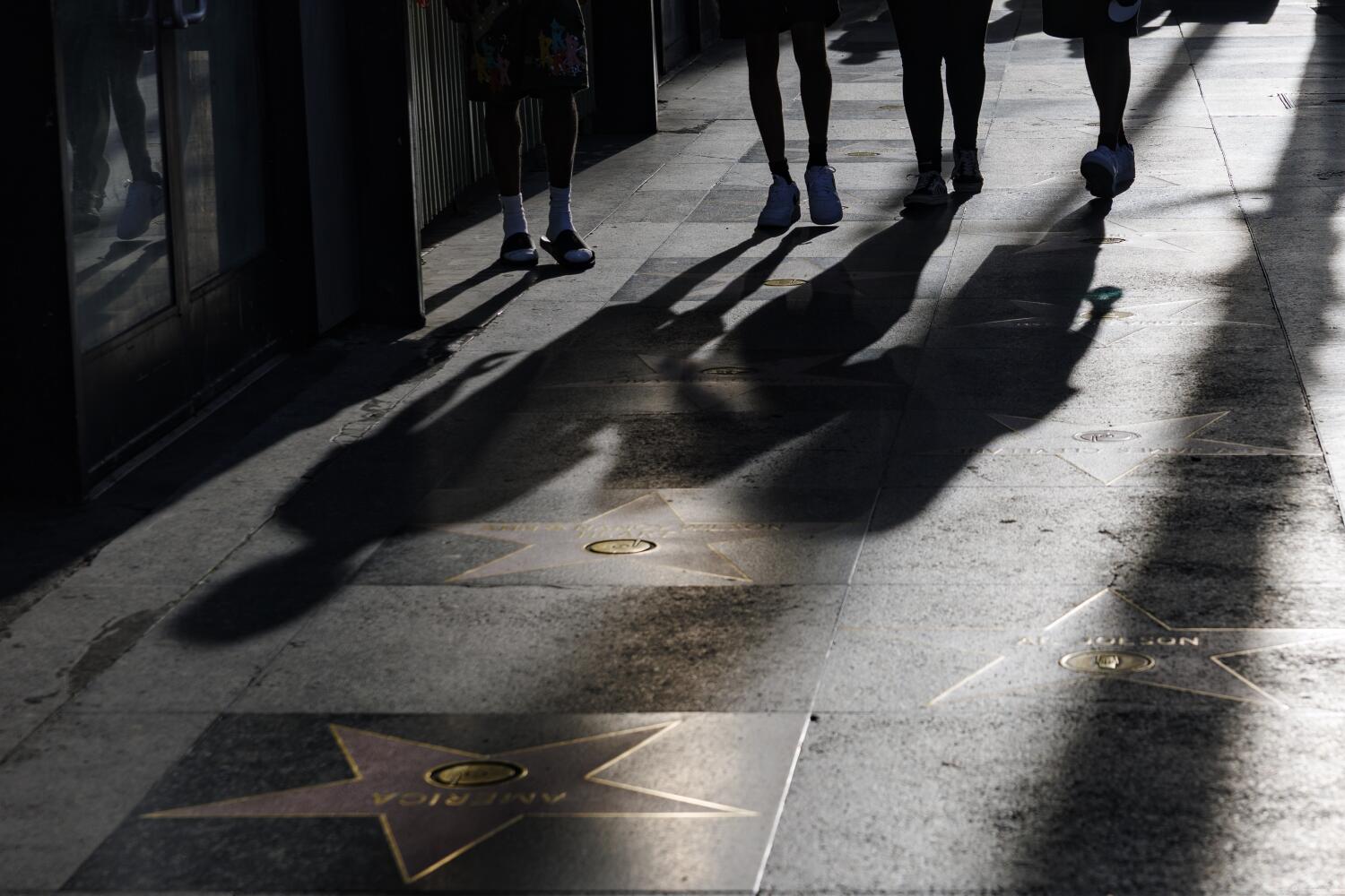 Source-feed image associated with Family calls for justice in dog attack, killing of man on Hollywood Walk of Fame